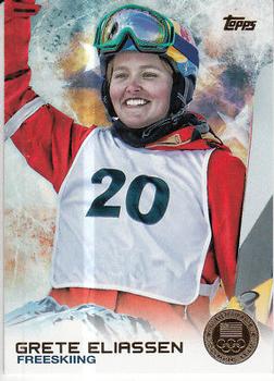 2014 Topps U.S. Olympic & Paralympic Team & Hopefuls - Gold #29 Grete Eliassen Front
