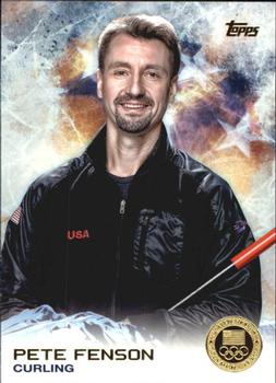 2014 Topps U.S. Olympic & Paralympic Team & Hopefuls - Gold #32 Pete Fenson Front
