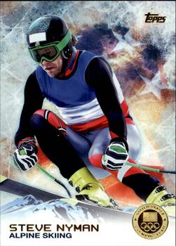2014 Topps U.S. Olympic & Paralympic Team & Hopefuls - Gold #67 Steve Nyman Front
