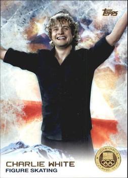 2014 Topps U.S. Olympic & Paralympic Team & Hopefuls - Gold #93 Charlie White Front