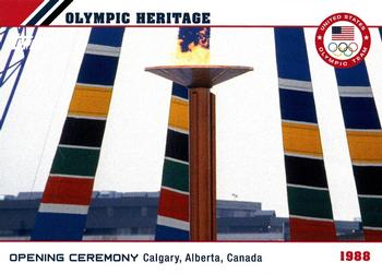 2014 Topps U.S. Olympic & Paralympic Team & Hopefuls - Olympic Heritage #OH-15 1988 Calgary, Alberta, Canada Front
