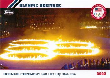 2014 Topps U.S. Olympic & Paralympic Team & Hopefuls - Olympic Heritage #OH-19 2002 Salt Lake City, Utah, USA Front