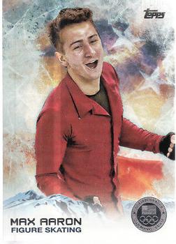 2014 Topps U.S. Olympic & Paralympic Team & Hopefuls - Silver #1 Max Aaron Front