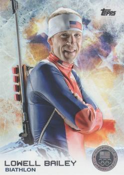 2014 Topps U.S. Olympic & Paralympic Team & Hopefuls - Silver #5 Lowell Bailey Front