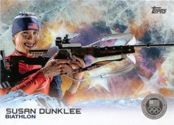 2014 Topps U.S. Olympic & Paralympic Team & Hopefuls - Silver #27 Susan Dunklee Front