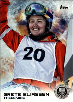 2014 Topps U.S. Olympic & Paralympic Team & Hopefuls - Silver #29 Grete Eliassen Front