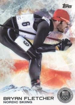 2014 Topps U.S. Olympic & Paralympic Team & Hopefuls - Silver #34 Bryan Fletcher Front