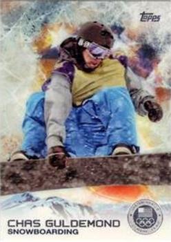 2014 Topps U.S. Olympic & Paralympic Team & Hopefuls - Silver #41 Chas Guldemond Front