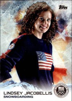 2014 Topps U.S. Olympic & Paralympic Team & Hopefuls - Silver #47 Lindsey Jacobellis Front