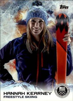 2014 Topps U.S. Olympic & Paralympic Team & Hopefuls - Silver #49 Hannah Kearney Front