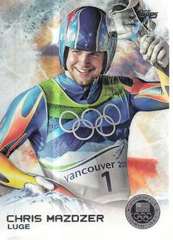 2014 Topps U.S. Olympic & Paralympic Team & Hopefuls - Silver #60 Chris Mazdzer Front