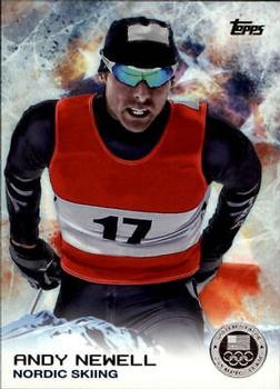 2014 Topps U.S. Olympic & Paralympic Team & Hopefuls - Silver #65 Andy Newell Front