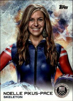 2014 Topps U.S. Olympic & Paralympic Team & Hopefuls - Silver #68 Noelle Pikus-Pace Front