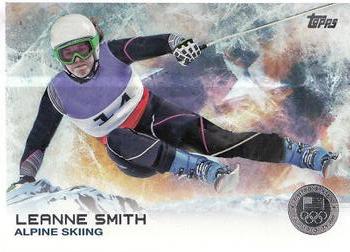 2014 Topps U.S. Olympic & Paralympic Team & Hopefuls - Silver #78 Leanne Smith Front