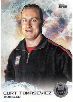 2014 Topps U.S. Olympic & Paralympic Team & Hopefuls - Silver #83 Curt Tomasevicz Front