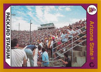 1990-91 Collegiate Collection Arizona State Sun Devils #29 Packard Stadium West Front