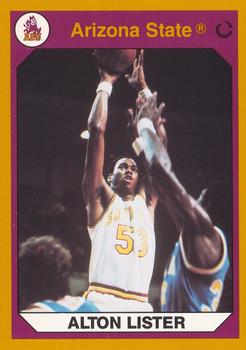 1990-91 Collegiate Collection Arizona State Sun Devils #31 Alton Lister Front