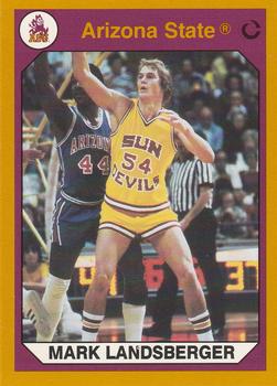 1990-91 Collegiate Collection Arizona State Sun Devils #41 Mark Landsberger Front