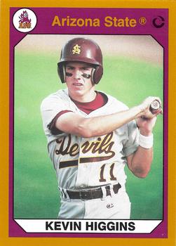 1990-91 Collegiate Collection Arizona State Sun Devils #54 Kevin Higgins Front