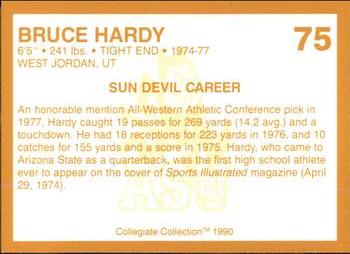 1990-91 Collegiate Collection Arizona State Sun Devils #75 Bruce Hardy Back