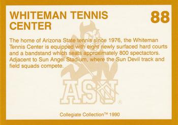 1990-91 Collegiate Collection Arizona State Sun Devils #88 Whiteman Tennis Center Back
