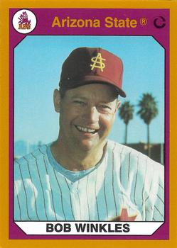 1990-91 Collegiate Collection Arizona State Sun Devils #102 Bobby Winkles Front