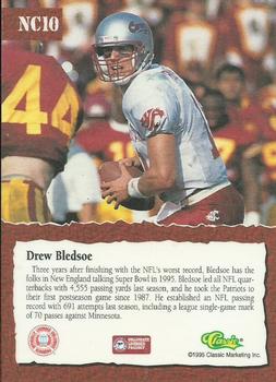 1995 Classic National #NC10 Drew Bledsoe Back
