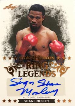 2013 Leaf Sports Heroes - Ring Legends Autographs #RL-SM1 Shane Mosley Front