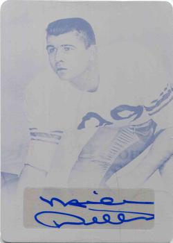 2013 Leaf Sports Heroes - Printing Plates Magenta #BA-MD1 Mike Ditka Front