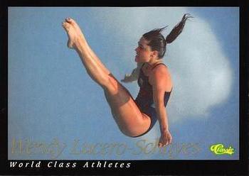 1992 Classic World Class Athletes #12 Wendy Lucero-Schayes Front