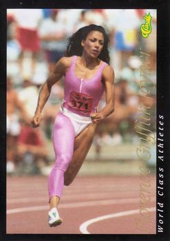1992 Classic World Class Athletes #22 Florence Griffith-Joyner Front