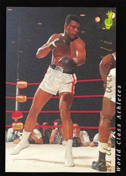 1992 Classic World Class Athletes #34 Muhammad Ali Front