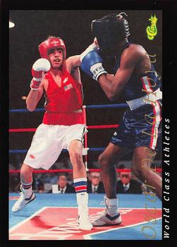 1992 Classic World Class Athletes #41 Oscar De La Hoya Front