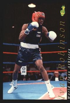 1992 Classic World Class Athletes #44 Ivan Robinson Front