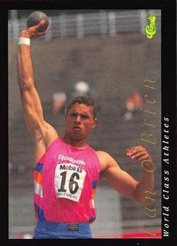 1992 Classic World Class Athletes #53 Dan O'Brien Front