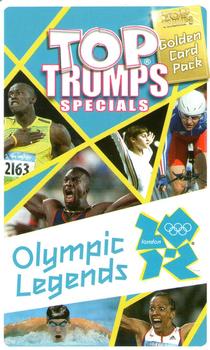 2011 Top Trumps Olympic Legends #NNO Title Card Front