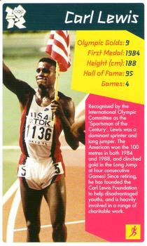 2011 Top Trumps Olympic Legends #NNO Carl Lewis Front