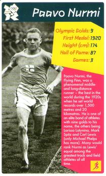 2011 Top Trumps Olympic Legends #NNO Paavo Nurmi Front
