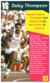2011 Top Trumps Olympic Legends #NNO Daley Thompson Front