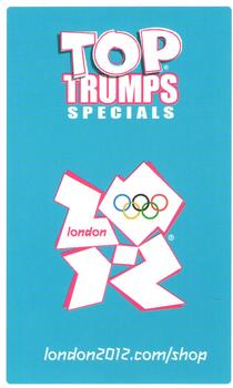Various Top Trumps Single Card Olympic Gold Legends London Athletes 2012 FB3