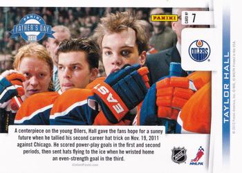 2012 Panini Father's Day - Elements #7 Taylor Hall Back
