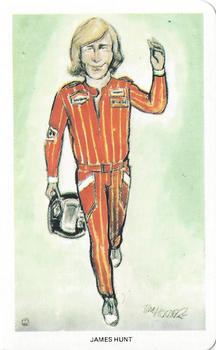 1979 Venorlandus World of Sport Flik-Cards Our Heroes #5 James Hunt Front
