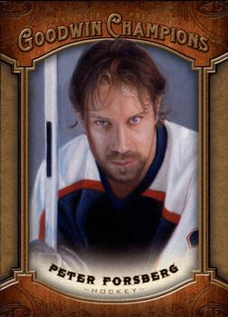 2014 Upper Deck Goodwin Champions #35 Peter Forsberg Front