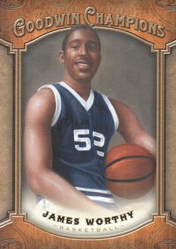 2014 Upper Deck Goodwin Champions #121 James Worthy Front