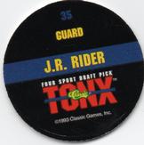 1993 Classic Four Sport - Tonx #35 Isaiah Rider Back