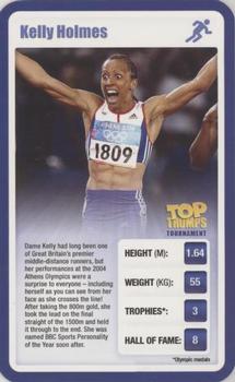 2009 Top Trumps Tournament Sporting Heroes #NNO Kelly Holmes Front