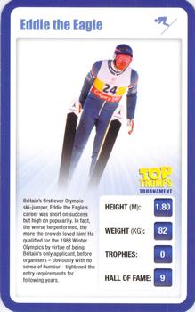 2009 Top Trumps Tournament Sporting Heroes #NNO Eddie the Eagle Front
