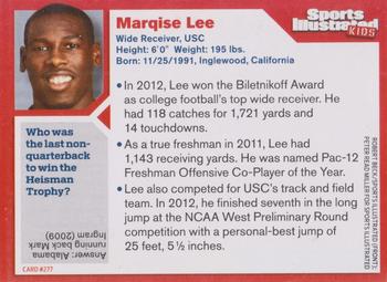 2013 Sports Illustrated for Kids #277 Marqise Lee Back