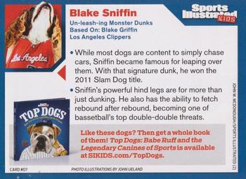 2013 Sports Illustrated for Kids #D7 Blake Sniffin Back
