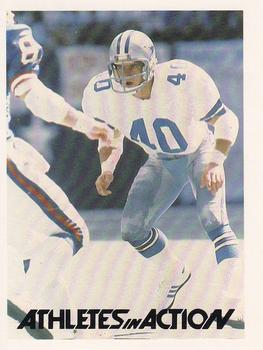1988 Athletes in Action (unlicensed) #10 Bill Bates Front